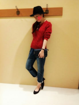 やましさん（レディース・165cm）の冬コーディネート