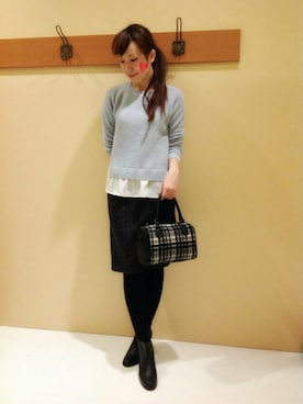 やましさん（レディース・165cm）の冬コーディネート