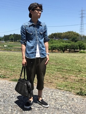 M.Wさん（メンズ・174cm）の春コーディネート