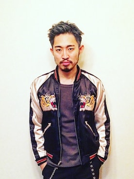 「コーディネート」｜「アイテム（その他アウター）」を使った、Takamyさん（メンズ・172cm）の秋コーディネート