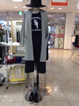 「la veriteのアイテム（その他パンツ、ブラック系）」を使った、la verite2015さん（レディース・161cm）の夏コーディネート