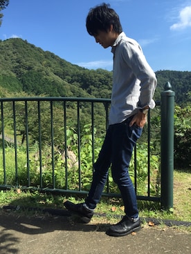 「ROTARY（ロータリー）のアイテム」を使った、S_Wataさん（メンズ・178cm）の秋コーディネート