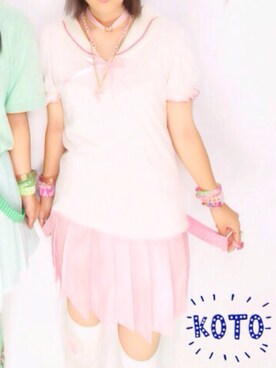 「SWIMMER（SWIMMER）のアイテム（トップス）」を使った、mo…♡さん（レディース・153cm）の夏コーディネート