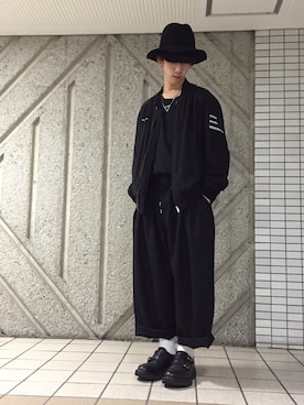「SASQUATCHfabrix.（サスクワァッチファブリックス）のアイテム」を使った、 Kenseiさん（メンズ・173cm）の秋コーディネート