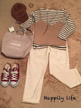 mio☻miloさん（レディース・156cm）の秋コーディネート