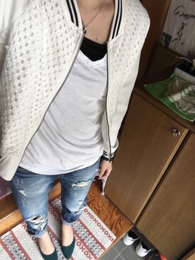 (*´︶`*)さん（レディース・162cm）の春コーディネート