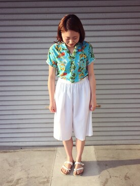 725さん（レディース・162cm）の夏コーディネート