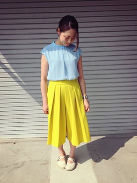 725さん(レディース・162cm)の夏コーディネート