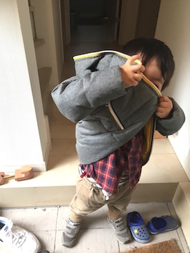 tittiさん（キッズ・90cm）の秋コーディネート