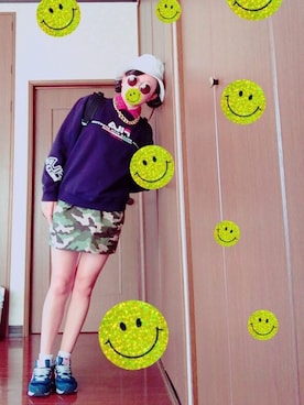 「スエット」｜ばずさん（レディース・152cm）の冬コーディネート