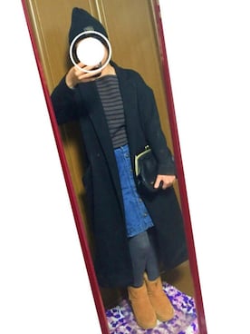 chanさん（レディース・158cm）の冬コーディネート