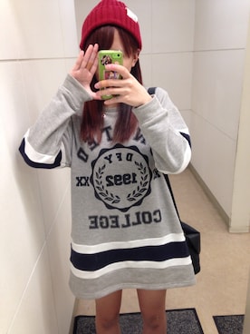 「スエット」｜전전 ( てんてん )さん（レディース・159cm）の春コーディネート