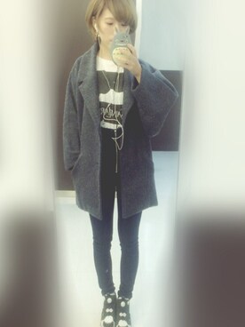 果鈴さん（レディース・150cm）の秋コーディネート