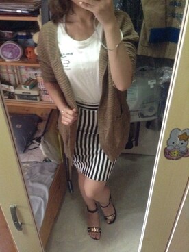 「autumn look」｜「アイテム（その他アウター）」を使った、Cynthia Chanさん（レディース・154cm）の秋コーディネート