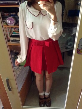 「autumn look」｜「アイテム（その他シューズ）」を使った、Cynthia Chanさん（レディース・154cm）の秋コーディネート