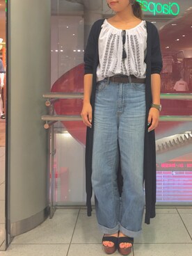 Itsuki Hottaさん（レディース・154cm）の春コーディネート