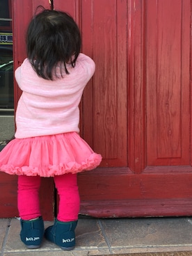 Yuriiさん（キッズ・70cm）の冬コーディネート