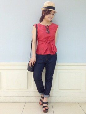 yamaさん（レディース・157cm）の夏コーディネート