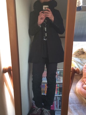 「INGNI（イング）のアイテム（ジャケット/アウター）」を使った、junichiさん（メンズ・165cm）の冬コーディネート