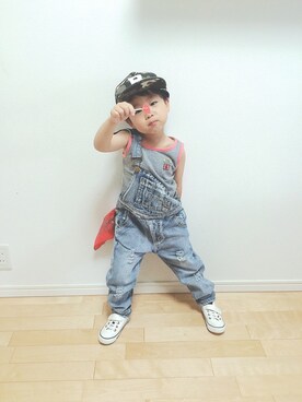 skylandさん（キッズ・100cm）の夏コーディネート