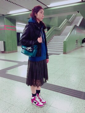 FionaCさん（レディース・165cm）の冬コーディネート