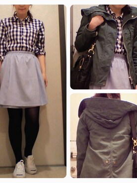 uuuさん(レディース・160cm)の春コーディネート