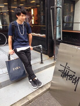 ゆうりんごさん（メンズ・163cm）の秋コーディネート