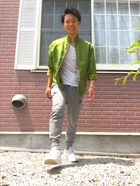 ゆうりんごさん（メンズ・163cm）の春コーディネート