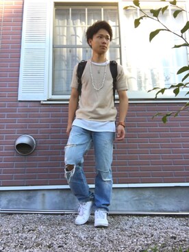 ゆうりんごさん（メンズ・163cm）の夏コーディネート