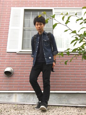 ゆうりんごさん（メンズ・163cm）の夏コーディネート