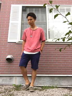 ゆうりんごさん(メンズ・163cm)の夏コーディネート