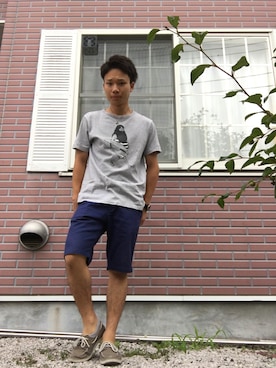 ゆうりんごさん（メンズ・163cm）の夏コーディネート