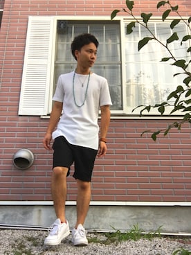 ゆうりんごさん（メンズ・163cm）の夏コーディネート