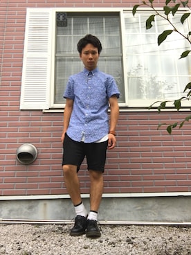 ゆうりんごさん（メンズ・163cm）の夏コーディネート