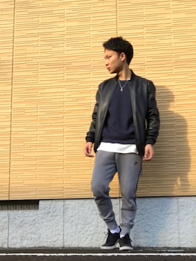 ゆうりんごさん(メンズ・163cm)の秋コーディネート