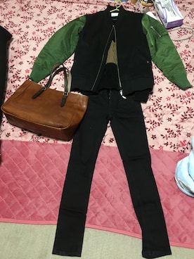 「ムラサキスポーツ（ムラサキスポーツ）のアイテム（その他アウター）」を使った、ニックさん（メンズ・168cm）の冬コーディネート