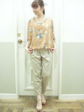 さちさん（レディース・160cm）の春コーディネート