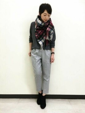 さちさん(レディース・160cm)の秋コーディネート