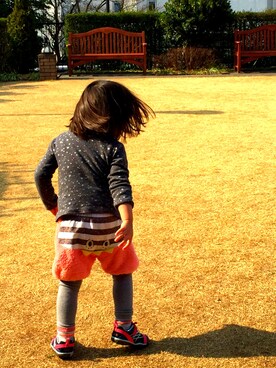 みにひろさん（キッズ・90cm）の春コーディネート