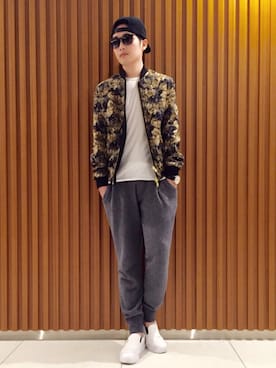 「Oliver Spencer（オリバースペンサー）のアイテム（ジャケット/アウター）」を使った、RyosuKさん（メンズ・168cm）の春コーディネート