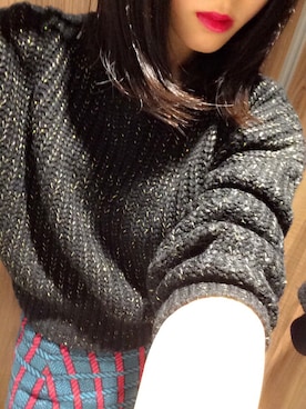 「アイテム（ファンデーション）」を使った、uemuraさん（レディース・154cm・10代）の冬コーディネート