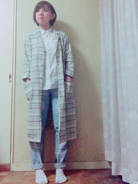 Hana Haraさん（レディース・153cm）の夏コーディネート