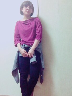 Hana Haraさん（レディース・153cm）の夏コーディネート