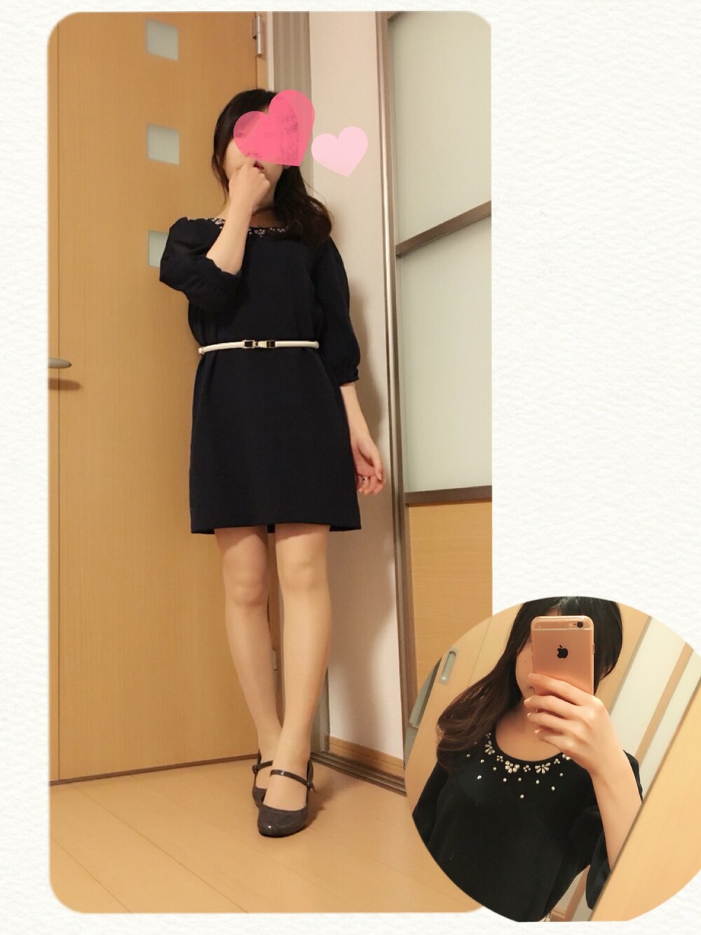 sayaさんの「L90袖リボン変わり織/ワンピース-2015SS-（INGNI）」を使ったコーディネート