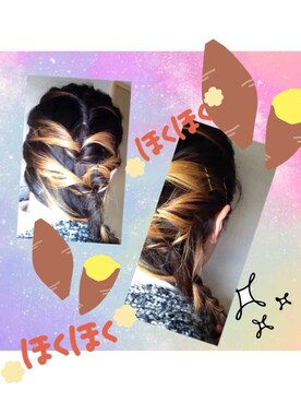 「くるりんぱヘアー」｜みこ〜さん（レディース・165cm）の秋コーディネート