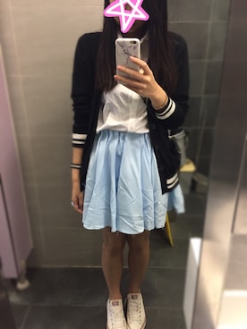 「:CHOCOOLATEのアイテム（その他アウター）」を使った、maggieさん（レディース・165cm）の春コーディネート