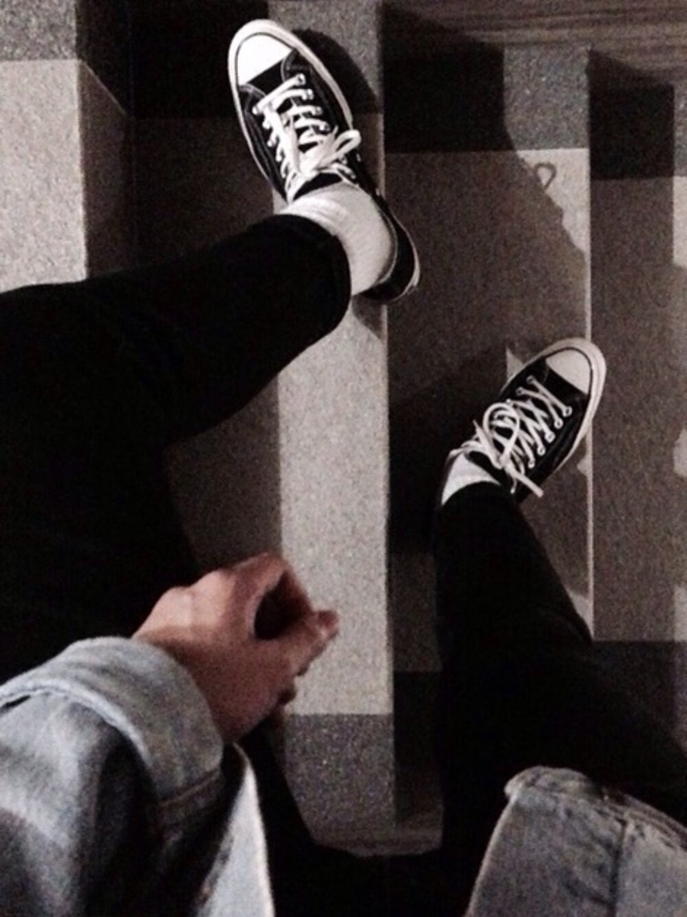 「denim、jacket 、denimjacket、vintage、CONVERS、jeans」｜「Levi'sのアイテム（デニムジャケット、ブルー系）」を使った、Jacobs さん（メンズ・179cm）の春コーディネートの1枚目の写真