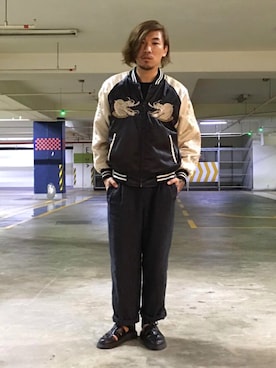 「menswear」｜Ethan Chuさん（メンズ・172cm）の冬コーディネート