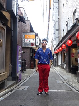 「zaloramy」｜Ethan Chuさん（メンズ・172cm）の秋コーディネート