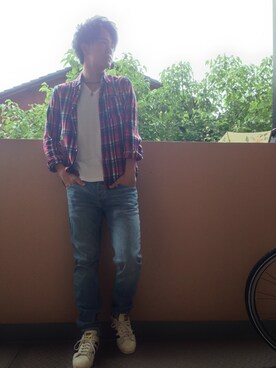 ナオトさん（メンズ・177cm）の夏コーディネート